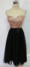 WINDSOR Black Blush Dance Party Prom Dress 5 - $85 NWT picture