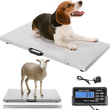 VEVOR 1100lbs Digital Livestock Scale Large Pet Dog Sheep Goat Scale Heavy Duty picture