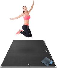 Gorilla Mats Premium Large Exercise & Yoga Mat – 6' x 4' x 1/4