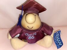 VTG Ziggy Class of ‘86 Doll American Greetings 7” Cap, Gown, & Pin Vinyl Head picture