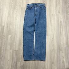 VINTAGE 90s Levi's 501 Button Fly Blue Jeans Size 31 x 36 Men's 1990s  picture