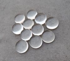 AAA Quality Crystal Quartz Round Cabochon Calibrated Sizes Loose Gemstones picture