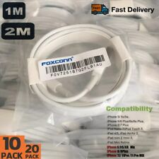 Lot 10X 3FT/6FT Foxconn USB Data Charger Cables Cords For iPhone 5S 6 7 8 X Plus picture