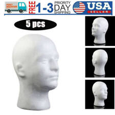 Male Foam Mannequin Head Model Hat Glasses Wig Manikin Display Stand US Sale New picture