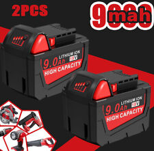 2PCS For Milwaukee for M18 Lithium 9.0 AH Extended Capacity Battery 48-11-1860 picture