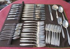 Prelude by International Sterling Silver Flatware set of 52 pieces with monogram picture
