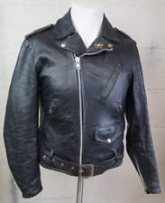 Vtg Schott Perfecto One Star late 50's early 60s Iconic Motorcycle Jacket Sz.38 picture