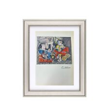 Pablo Picasso Original Signed Print , Claude and Paloma Playing - Vintage Art picture