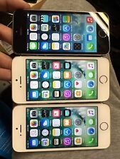 lot of 3 Apple iPhone 5s - 16 GB - (AT&T only) A1533 smartphone picture