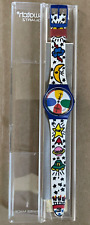 VTG Swatch Space People Multicolor Unisex Adult Watch - GN134 NIB SPACE MEN picture