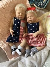 Ooak Realistic Reborn Baby Girl Doll: By Bountiful Baby. Rooted Blonde Hair picture