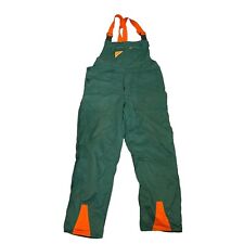 Vintage STIHL Workwear Outdoor Bib Overalls Insulated Green Size 50 picture