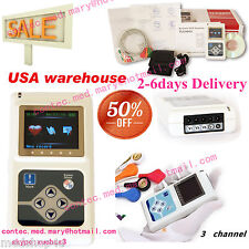 24 hours 3 Channel ECG ECG/EKG Holter Monitor System CONTEC TLC9803,/TLC5007 picture