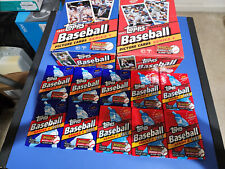 10 Unopened 1993 Topps Series 1 & 2 Baseball Card Packs (Possible Jeter RC) picture