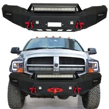 Vijay For 2006-2009 Dodge Ram 2500 3500 Textured Front Bumper with  Lights picture