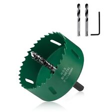 3.3 Inch/85mm Hole Saw with Arbor, Bi-Metal Hole Cutter Drill Bit for SoftWoo... picture