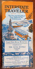 Interstate Traveler 1927 New England East Coast hotel & tourist travel guide picture