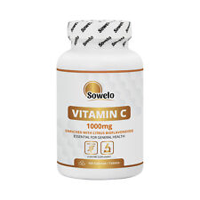 SOWELO Vitamin C 1000mg Tablets Ascorbic Acid With Bioflavonoids picture