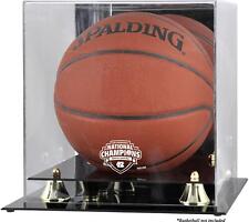 UNC Tar Heels 2017 NCAA Mens Basketball National Champs Golden Ball Display Case picture