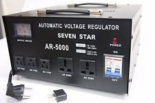 SEVENSTAR AR 5000W Heavy Duty Voltage Regulator Stabilizer with Built In Step picture