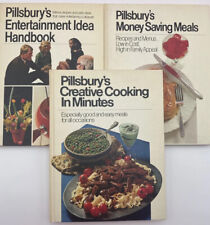 Pillsbury’s Cookbook Lot Creative Cooking Money Saving Meals Entertainment Vtg picture