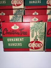 Vtg Christmas Tree Ornament Hooks 1 Package Several Packs Available Good Cond. picture