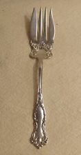 RARE Antique WM ROGERS & SON AA Victorian Oxford Pattern Cold Meat Fork 1901 picture