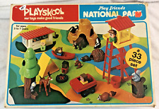 VINTAGE NOT COMPLETE 1975 PLAYSKOOL PLAY FRIENDS NATIONAL PARK 33 PIECE  481 picture