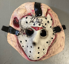 KANE HODDER Signed JASON VOORHEES Full Size FRIDAY THE 13TH LATEX MASK picture