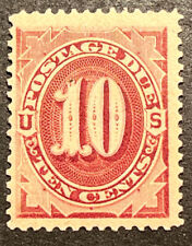 Travelstamps: US Stamps Scott #J19 10c Postage Due Mint Original Gum H SCV $600 picture