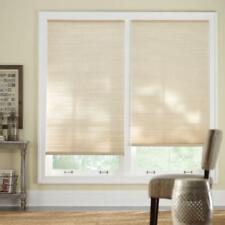 CUSTOM CUT Home Decorators Sahara 9/16 in. Cordless Light Filtering Cell Shade picture