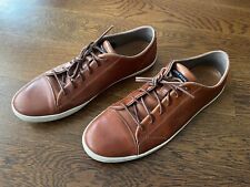* COLE HAAN GRAND CROSSCOURT MENS SMART LEATHER BROWN SNEAKERS SHOES 13/12/46 * picture