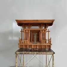 Antique japanese kamidanaShrine /Buddhist altar, Buddhist art, Period, Carving, picture