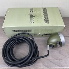 Shure Model 520DX Green Bullet Dynamic High Impedance Harmonica Microphone picture