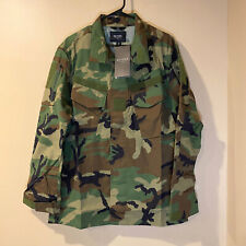 Beyond A9 Mission Top Woodland Camo BDU Military Style NYCO Ripstop Coat Blouse picture