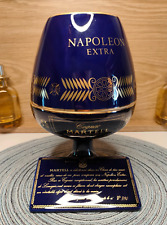 Napoleon Hand Decorated Martell Extra Cognac Bottle, Bearing Number V 390 picture
