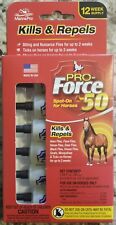 MANNA PRO PRO-FORCE 50 Spot-On Fly Control for Horses ***FRESH*** picture