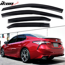Fits 18-24 Toyota Camry Mugen Style Acrylic Window Visors 4PC Rain Guard Shield picture