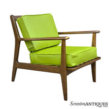 Mid-Century Modern Walnut Sculpted Lounge Chair by Viko Baumritter picture