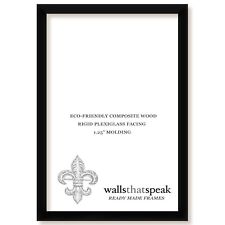 WallsThatSpeak Black Picture Frame for Puzzles, Posters, Photos, or Artwork picture