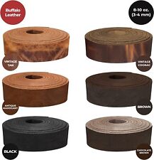 European Leather Works - Buffalo Belt Blanks 8-10 oz (3-4mm) 40-60