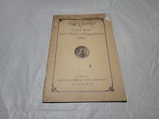 1933 Scott Standard Catalog Gold,Silver, & Copper Coins Illustrated  Rare  picture