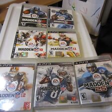 PlayStation 3 Madden NFL 07 08 10 11 12 13 25  Bundle Lot Of 7 games picture