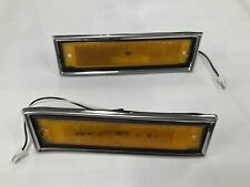 SIDE MARKER 1981 TO 1987 CHEVROLET GMC C10 TRUCK LED SIDE MARKER AMBER PAIR picture