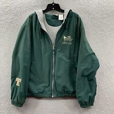 VINTAGE Disney Jacket Mens Large Tigger The Store Green Full Zip Hooded* picture