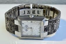 Very Rare Lois Hill Women's Wristwatch Watch with Sterling Silver Bracelet picture