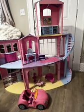 HUGE 2006 Mattel Barbie 3 Story Dream House With Working Sounds & Some Furniture picture
