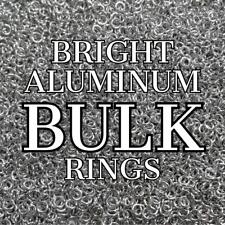 Chainmail Joe Bright Aluminum Rings in BULK picture