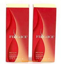 Lot of 2 Pcs - Fire and Ice Perfume by Revlon 1.7 oz Cologne Spray Women's NEW picture