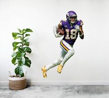 Justin Jefferson Wall Decal Minnesota Vikings Sticker Removable Reusable picture